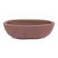Preview: Bonsai - Schale /Mameschale 8 x 4.5 x 2.5 cm oval braun 15012
