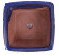 Preview: Bonsai - Schale 13 x 13 x 6.5 cm blau  15015