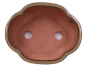 Preview: Bonsai - Schale oval 15 x 12 x 5.5 cm hellbraun  15026