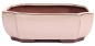 Preview: Bonsai - Schale eckig 21 x 16 x 7.3 cm, creme  22031