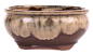 Preview: Bonsai - Schale oval 15.5 x 12.5 x 7.3 cm , braun / beige 22134