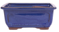 Preview: Bonsai - Schale eckig 22 x 17.5 x 10 cm blau 22143