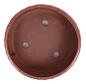 Preview: Bonsai - Schale Trommelschale rund 20 Ø x 7 cm kupferfarben 22179