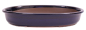 Preview: Bonsai - Schale  oval 31 x 22.5 x 5.5 cm frostfest blau aus Japan 30018