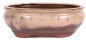 Preview: Bonsai - Schale oval 25.5 x 20 x 9.5 cm beige / braun 30064