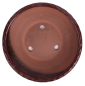 Preview: Bonsai - Schale rund 30 Ø x 7.5 cm bordeaux  30157