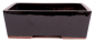 Preview: Bonsai - Schale eckig 29 x 22.5 x 9.5 cm schwarz 30173