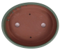 Preview: Bonsai - Schale  oval 26.5 x 22 x 6.5 cm mattgrün 30194
