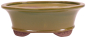 Preview: Bonsai - Schale oval 26.5 x 21 x 9.5 cm  grün 30197