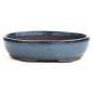Preview: Bonsai - Schale oval 25 x 16,5 x 6,5  cm, grau - blau   30858