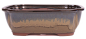 Preview: Bonsai - Schale eckig 32 x 25.5 x 10.5 cm blaugrün / beige 40133