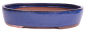 Preview: Bonsai - Schale oval 32 x 26 x 7 cm blau 40138