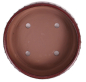 Preview: Bonsai - Schale Trommelschale rund 32 Ø x 8.5 cm bordeaux 40156