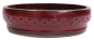 Preview: Bonsai - Schale rund 31 Ø x 9 cm bordeaux  40159