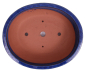 Preview: Bonsai - Schale oval 37 x 31.5 x 11 cm blau 40192
