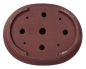 Preview: Bonsai - Schale  oval 31 x 24.5 x 8.7 cm unglasiert braun frostfest aus Yixing