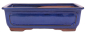 Preview: Bonsai - Schale eckig 33 x 25 x 10 cm blau 40214
