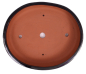 Preview: Bonsai - Schale  oval 36.5 x 31 x 7.5 cm dunkelblau 40220