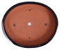 Preview: Bonsai - Schale oval 38 x 31.5 x 7.5 cm dunkelblau 40229