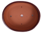 Preview: Bonsai - Schale oval 37 x 31 x 11 cm bordeaux 40237