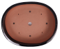 Preview: Bonsai - Schale oval 54 x 43.5 x 12.5 cm dunkelblau frostfest 40258