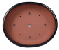 Preview: Bonsai - Schale oval 46 x 38.5 x 10.5 cm dunkelblau frostfest 40260