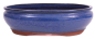 Preview: Bonsai - Schale oval 36 x 28.5 x 10.5 cm, Blau  40407