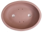 Preview: Bonsai - Schale oval 52 x 39 x 15 cm, unglasiert, braun, frostfest  40969