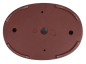 Preview: Bonsai - Schale Waldschale oval 34 x 24 x 4.5 cm unglasiert braun frostfest 51035