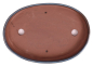 Preview: Bonsai - Schale Waldschale oval 31 x 21 x 4.5 cm blaugrün   51082