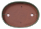 Preview: Bonsai - Schale Waldschale oval 31 x 21 x 4.5 cm matt grün  51085