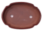 Preview: Bonsai - Schale, Waldschale, oval 21.5 x 14.5 x 3.8 cm bordeaux  51347