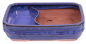 Preview: Bonsai - Schale, Wasserschale, eckig  27 x 20.5 x 7.5 cm blau  51358