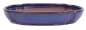 Preview: Bonsai - Schale, Waldschale, oval 21 x 14.5 x 4 cm blau  51377