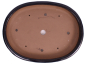 Preview: Bonsai - Schale, Waldschale, oval 55 x 42 x 8 cm dunkelblau frostfest  51387