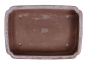 Preview: Tokoname Bonsai-Schale Yoshimura eckig 42,1×29 ×7,7cm – grau-graublau gebraucht 58003