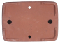 Preview: Tokoname Bonsaischale von Youzan - 30,5 x 23 x 6 cm - eckig - blau - 58113