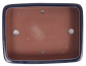 Preview: Tokoname Bonsaischale von Youzan - 30 x 22,5 x 6 cm - eckig - blau - 58115