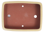 Preview: Tokoname Bonsaischale von Youzan - 30,5 x 23 x 6,2 cm - eckig - matt gelb - 58119