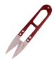 Preview: Bonsai Blattschneider Knospenschere Mini-Gartenschere 125 mm  60141