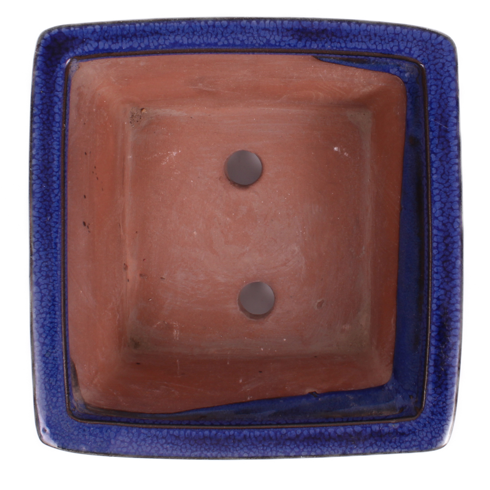 Preview: Bonsai - Schale 17.5 x 17.5 x 8.5 cm, blau  22030