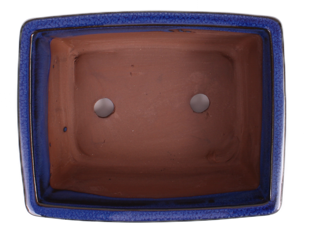 Preview: Bonsai - Schale eckig 22 x 17.5 x 10 cm blau 22143