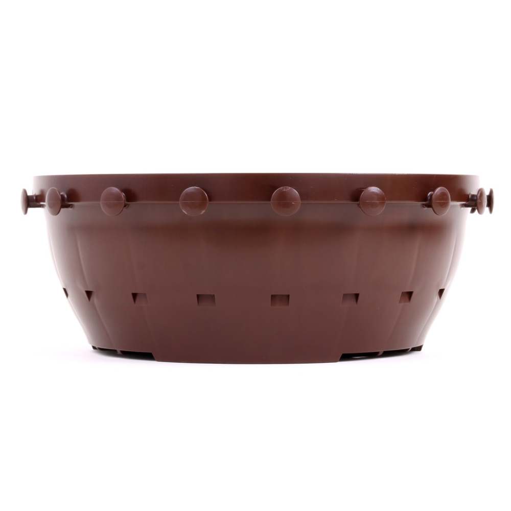 Preview: Bonsai -TIEPOT patentierte Anzuchtschale mit Air Pruning 28 cm Ø braun 30303