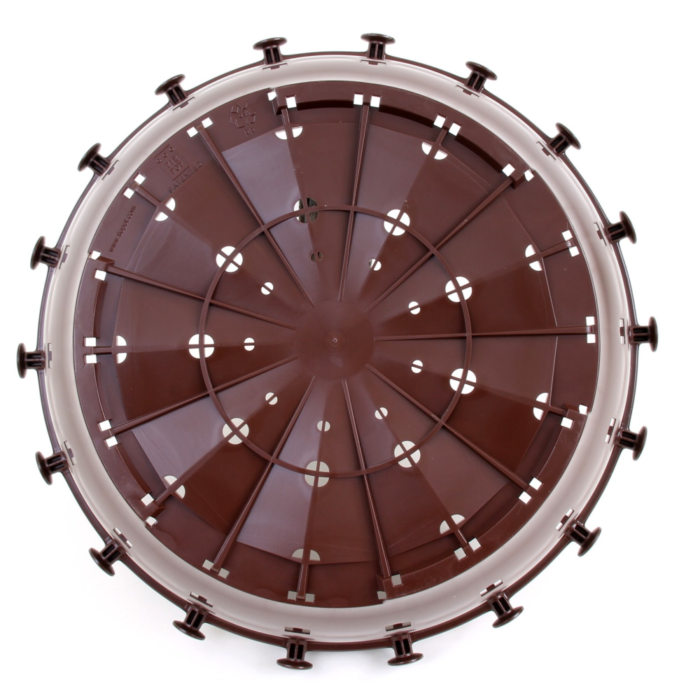 Bonsai -TIEPOT patentierte Anzuchtschale mit Air Pruning 28 cm Ø grün   30363