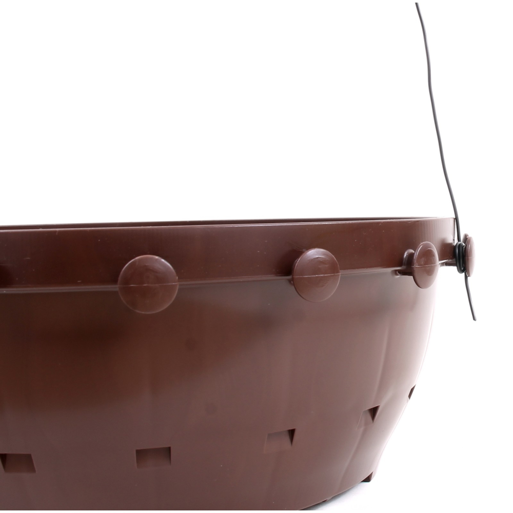 Bonsai -TIEPOT patentierte Anzuchtschale mit Air Pruning 28 cm Ø braun 30303