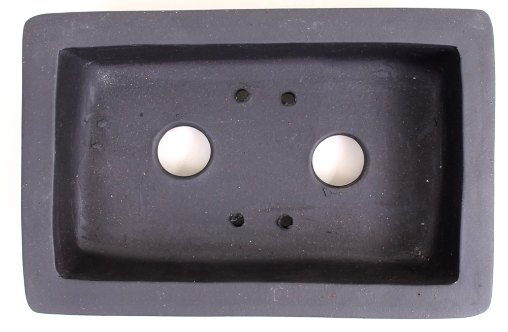 Preview: Bonsai - Schale Akihabara eckig 30 x 22 x 8 cm dunkelbraun  30111