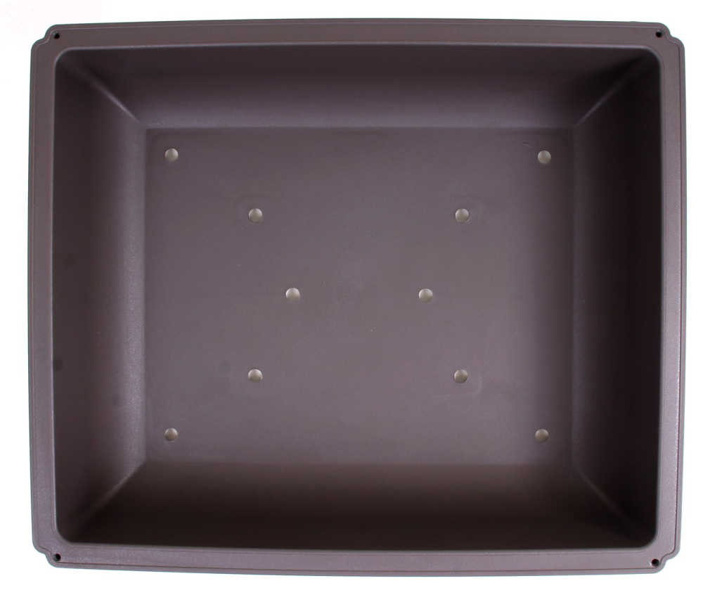 Preview: Bonsai - Schale eckig 50 x 42 x 11 cm Kunststoff  40325