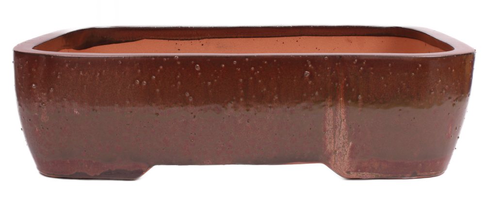 Bonsai - Schale eckig 53 x 42 x 10 cm Kupferfarben frostfest 40453  2.Wahl