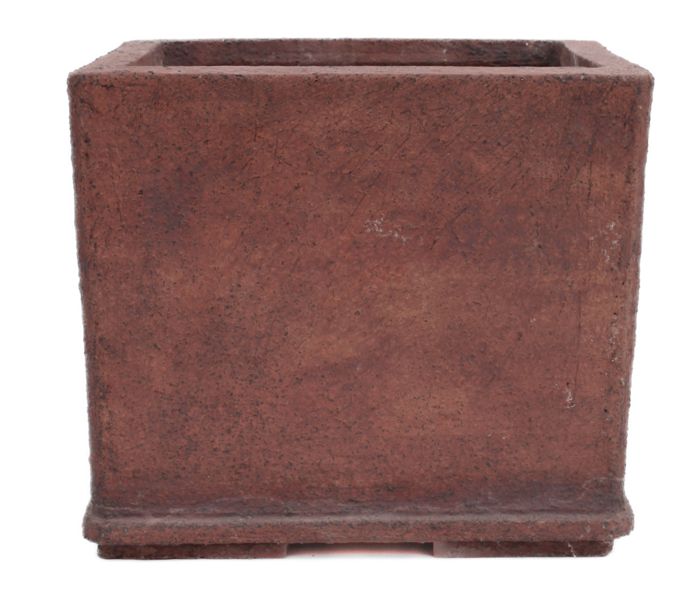 Preview: Bonsai-Kaskadenschale 24.5 x 24.5 x 20 cm Axel Brockmann handgemacht frostfest gebraucht