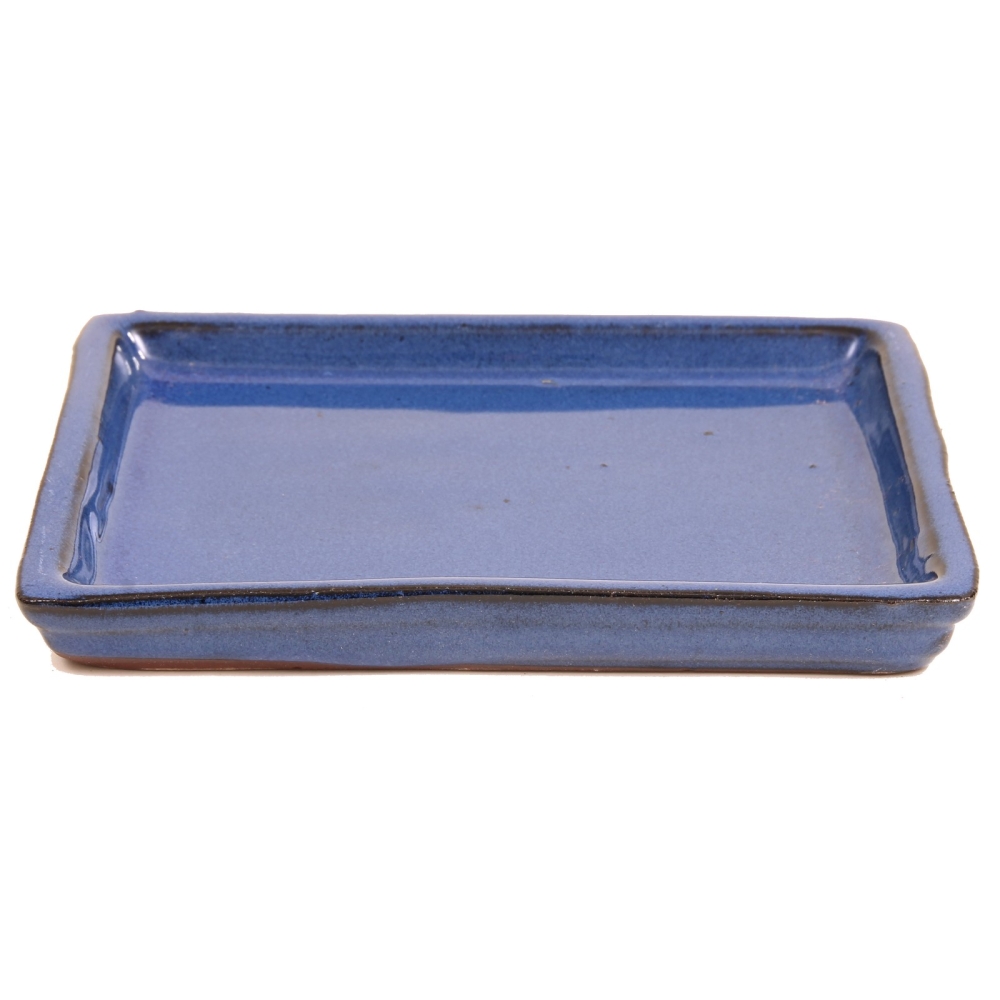 Bonsai - Untersetzer eckig 24,5 x 18 cm, blau  53962